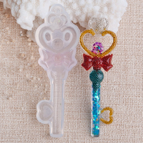 Sailor Moon Silicone Resin Mold Magic Heart Star Wand #B0087823