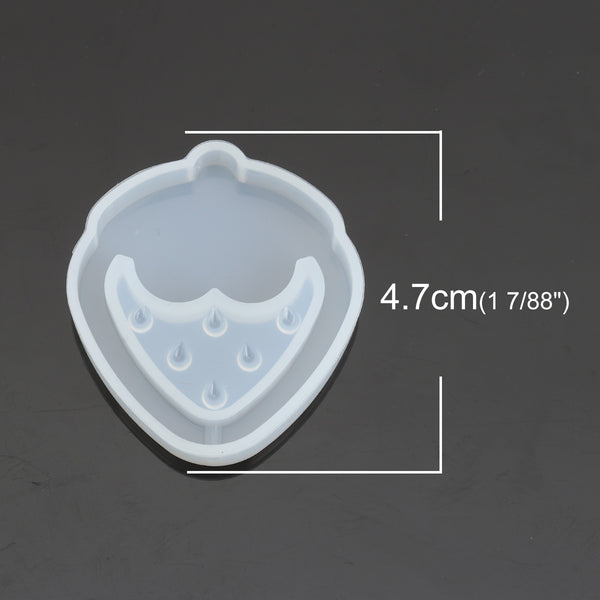 Strawberry / Fruit / Silicone Resin Mold (B0203086)