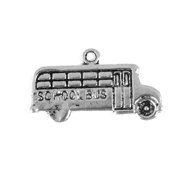 10pc School Bus Charms (0081-2)