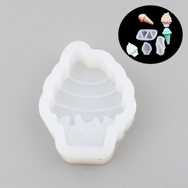 Ice Cream Silicone Resin Mold (B0255875)