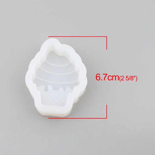 Ice Cream Silicone Resin Mold (B0255875)