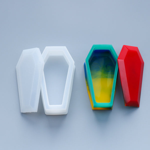 Coffin / Halloween / Silicone Resin Mold (B650683)