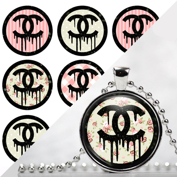 INSTANT DOWNLOAD- Designer 4x6 Digital Printable 1 Inch Circle Bottle Cap Images